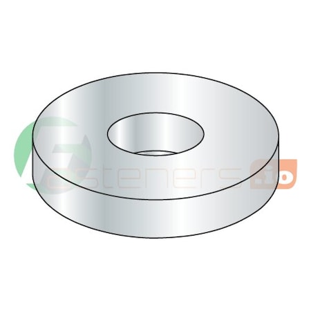 Newport Fasteners Flat Washer, For Screw Size 9/16" , Steel Zinc Plated Finish, 25 PK 392805